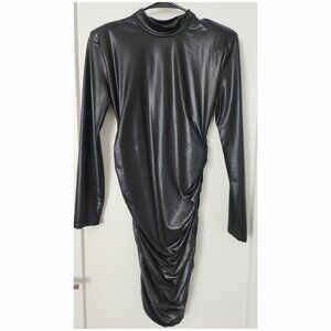 Black Bodycon Long Sleeve Dress